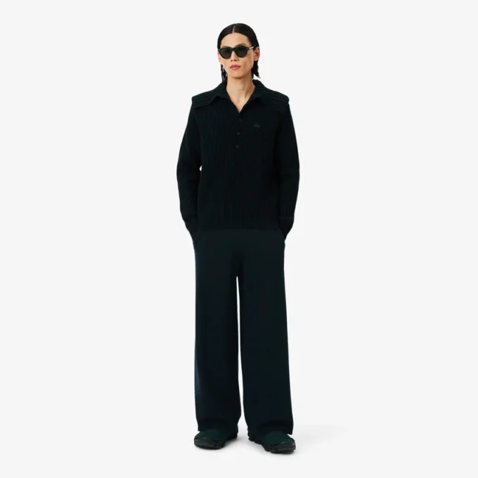 Pantalones de chándal de lana afieltrada Runway