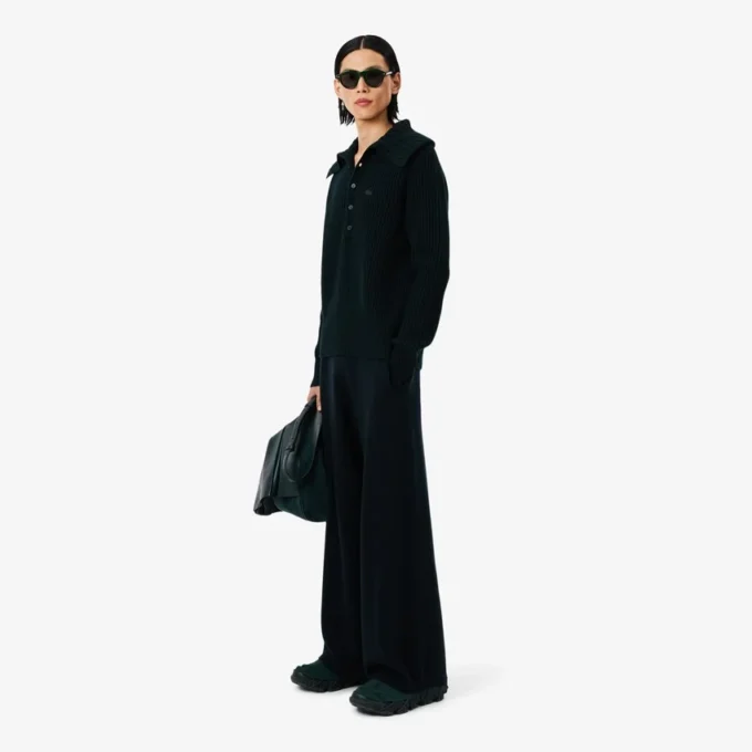 Pantalones de chándal de lana afieltrada Runway