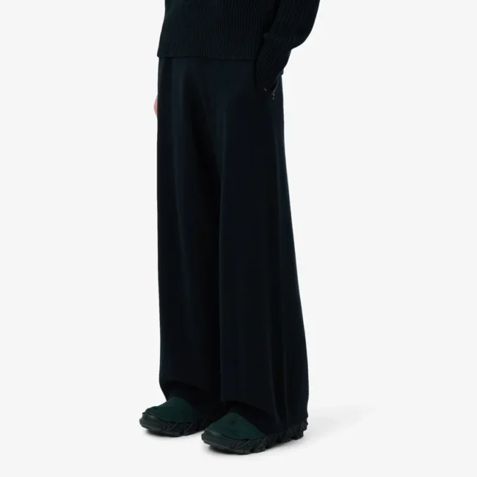 Pantalones de chándal de lana afieltrada Runway