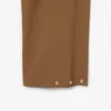 Pantalones de chándal de mezcla de lana de pasarela