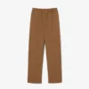 Pantalones de chándal de mezcla de lana de pasarela