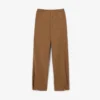 Pantalones de chándal de mezcla de lana de pasarela
