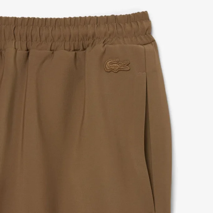 Pantalones de chándal de mezcla de lana de pasarela