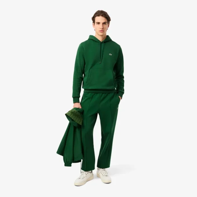Pantalones de chándal de piqué doble cara para hombre