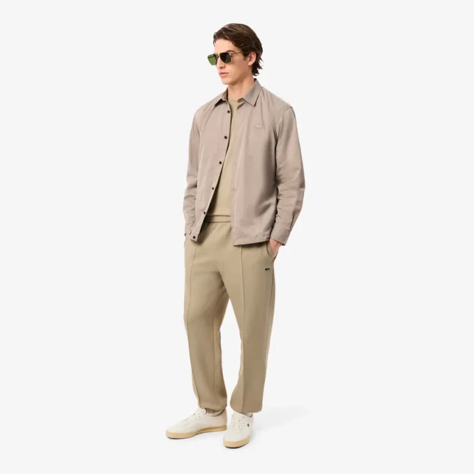 Pantalones de chándal de piqué doble cara para hombre