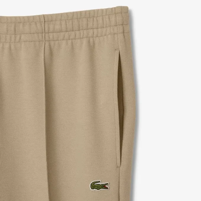 Pantalones de chándal de piqué doble cara para hombre