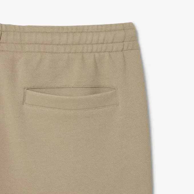 Pantalones de chándal de piqué doble cara para hombre