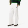 Pantalones de chándal de sarga plisados para hombre