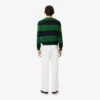 Pantalones de chándal de sarga plisados para hombre