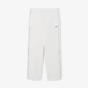 Pantalones de chándal de sarga plisados para hombre