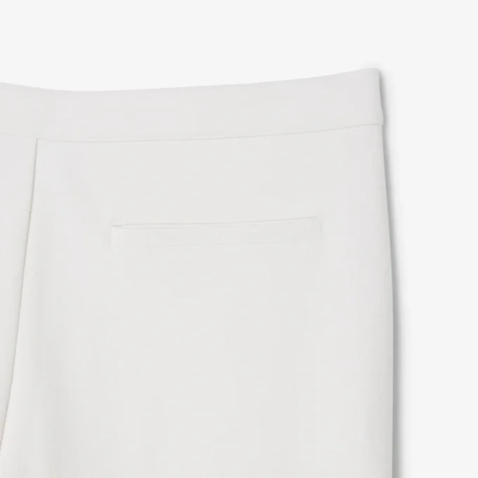 Pantalones de chándal de sarga plisados para hombre