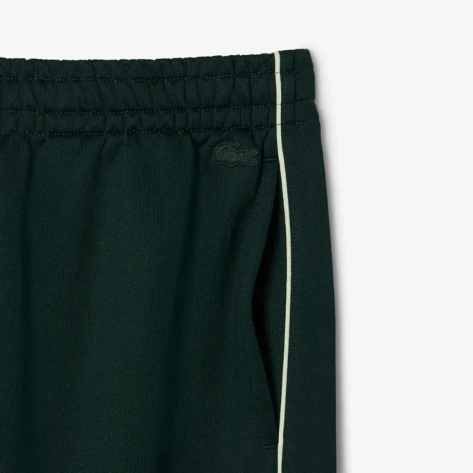 Pantalones de chándal de satén de corte holgado para hombre