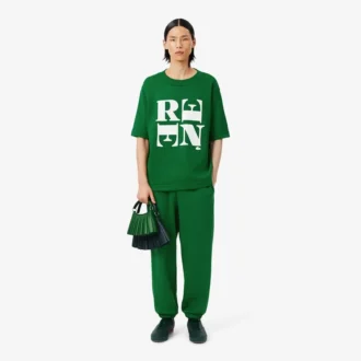 Pantalones de chándal de satén Runway