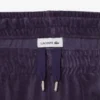 Pantalones de chándal de terciopelo con ribetes para mujer