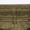 Pantalones de chándal oversize de satén para mujer