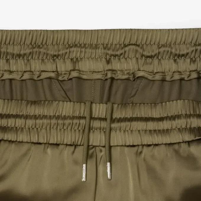Pantalones de chándal oversize de satén para mujer