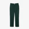 Pantalones de corte recto con detalle de pespuntes para mujer