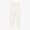 Pantalones de felpa con logotipo en relieve para mujer
