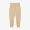 Pantalones de felpa con logotipo en relieve para mujer