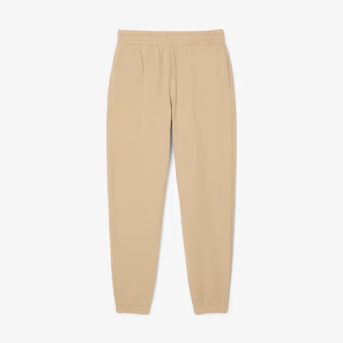 Pantalones de felpa con logotipo en relieve para mujer
