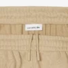 Pantalones de felpa con logotipo en relieve para mujer