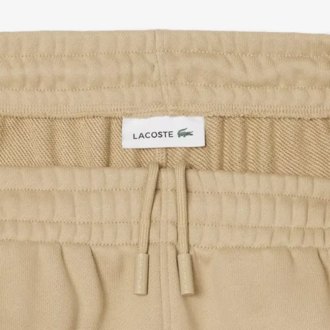 Pantalones de felpa con logotipo en relieve para mujer