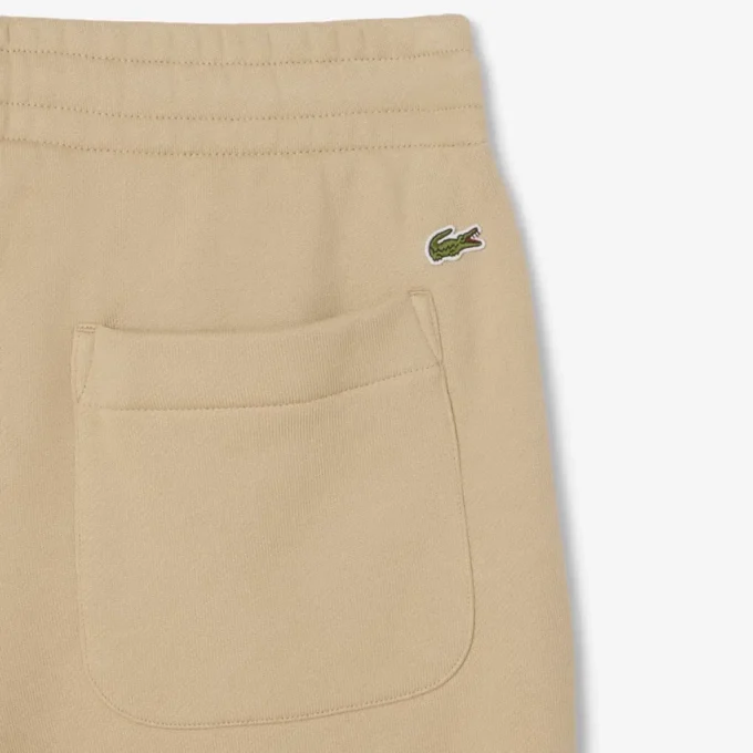 Pantalones de felpa con logotipo en relieve para mujer