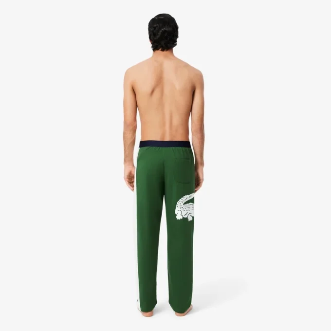 Pantalones de felpa estampados para hombre