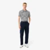 Pantalones de golf elásticos de tejido repelente al agua para hombre