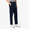 Pantalones de golf elásticos de tejido repelente al agua para hombre