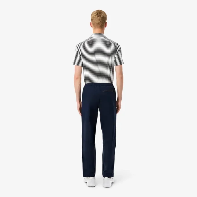 Pantalones de golf elásticos de tejido repelente al agua para hombre
