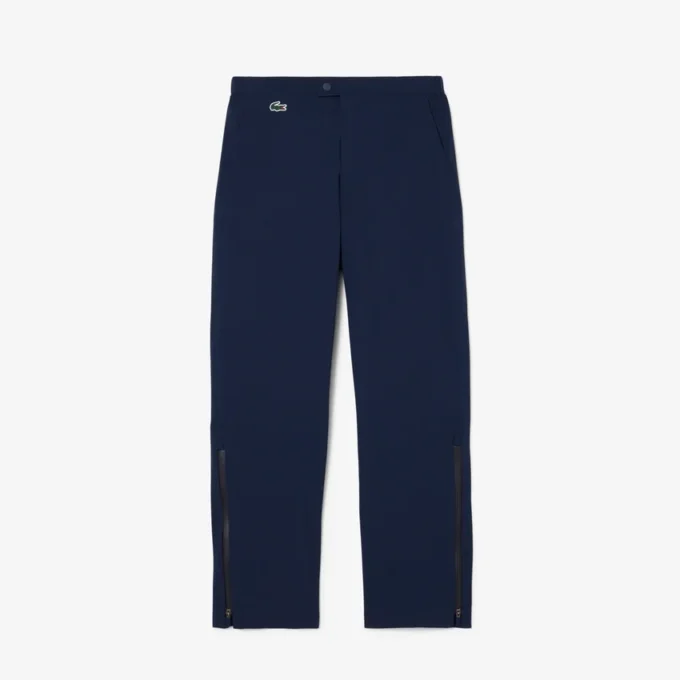 Pantalones de golf elásticos de tejido repelente al agua para hombre