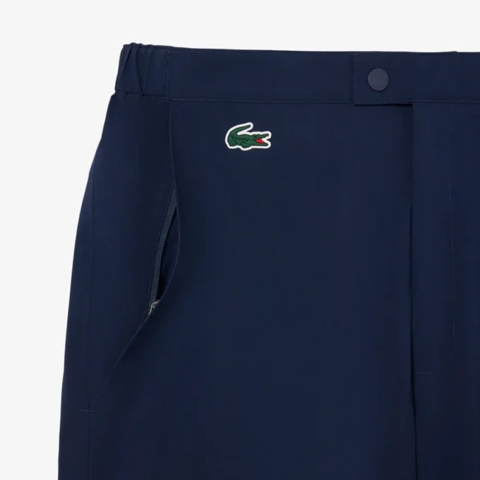 Pantalones de golf elásticos de tejido repelente al agua para hombre