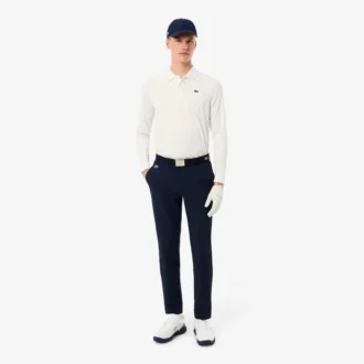 Pantalones de golf térmicos repelentes al agua de corte ajustado para hombre
