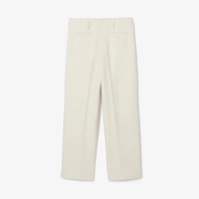 Pantalones de lana entallados de corte regular de la colección Runway