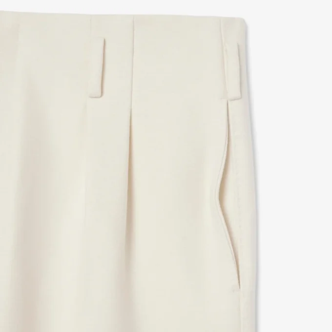 Pantalones de lana entallados de corte regular de la colección Runway