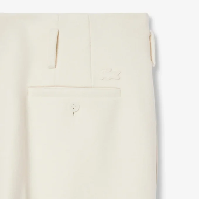 Pantalones de lana entallados de corte regular de la colección Runway