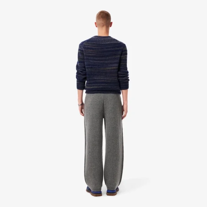 Pantalones de lana merina de corte holgado para hombre