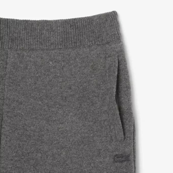 Pantalones de lana merina de corte holgado para hombre