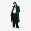 Pantalones de pana de pierna ancha para mujer