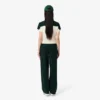 Pantalones de pana de pierna ancha para mujer