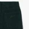 Pantalones de pana de pierna ancha para mujer