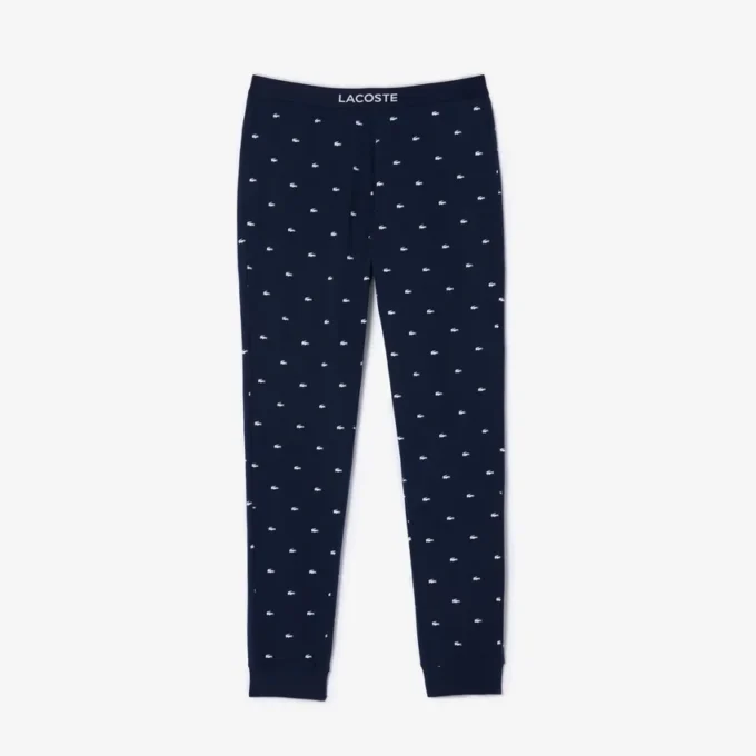 Pantalones de pijama con motivo de cocodrilo para hombre