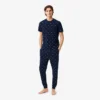 Pantalones de pijama de algodón estampados para hombre