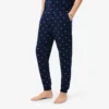 Pantalones de pijama de algodón estampados para hombre
