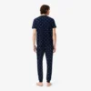 Pantalones de pijama de algodón estampados para hombre