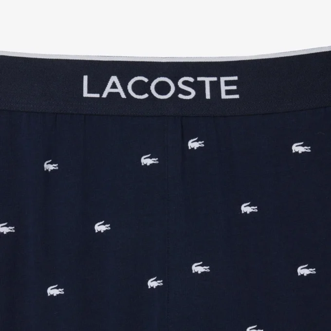 Pantalones de pijama de algodón estampados para hombre