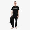 Pantalones de pijama de jersey de algodón para hombre