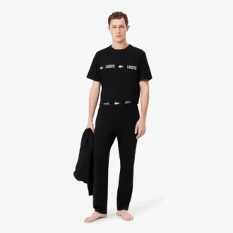 Pantalones de pijama de jersey de algodón para hombre