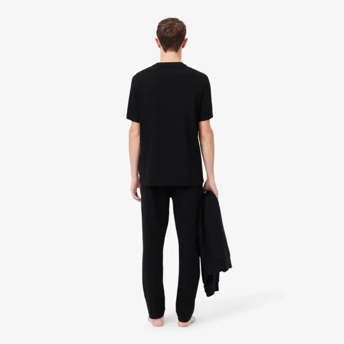 Pantalones de pijama de jersey de algodón para hombre